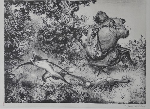 Paul weber original - a., weber,