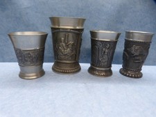 28734. Zinnbecher  Becher  4