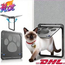 Katzenklappe Insektenschutz