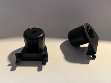 2x IKEA BESTA Abstandshalter 141414 & 141413 Ersatzteil für Besta Korpus Schwarz