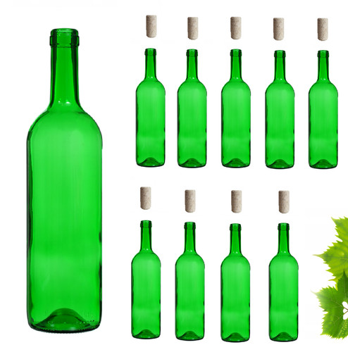 10stk weinflasche 750ml - weinflasche,