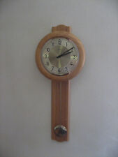 AMS Funk Wanduhr mit Pendel modern