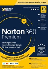 NORTON 360 2025 Premium Deluxe 1 3 5 10 Pc 1 Jahr Cloud Standard KEIN ABO @GWC
