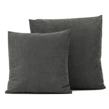 MONACO Kissenbezug Kissenhülle Sofakissen Dekokissen Samtoptik Samt 2 Größen