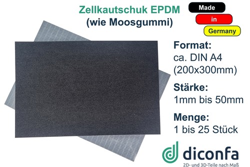 Zellkautschuk epdm - zellkautschuk,