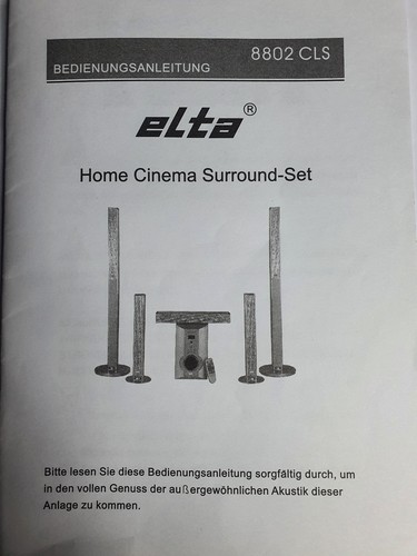 Home cinema surround - surround, 5.1