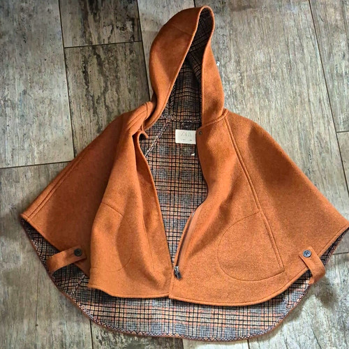 Zara mädchen cape braun - mädchen,