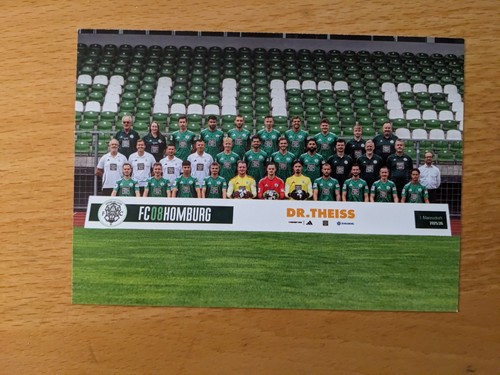 Homburg mannschaftskarte - fc,