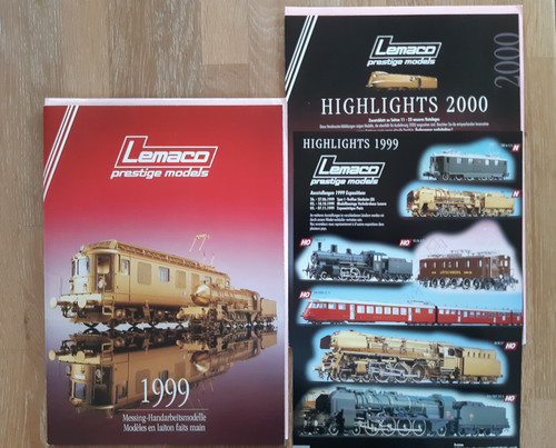 Lemaco modellbahn kataloge - ,