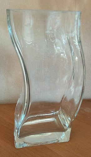 Vase glas geschwungen - vase,