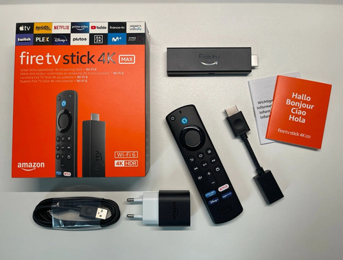 Amazon fire stick max - stick, 4k