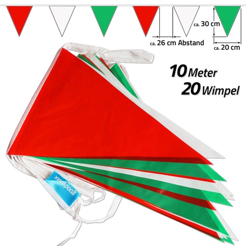 Fahnenkette flaggenkette - m,