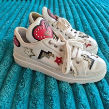 Prada plateau ledersneaker - plateau,