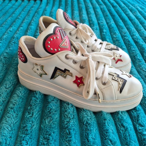 Prada plateau ledersneaker - prada,