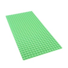 1x Lego Bau Platte B-Ware abgenutzt 16x32 light hell grün flach 2748 3857