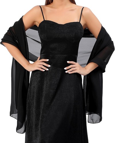 Sheer chiffon schal stola - schal,,