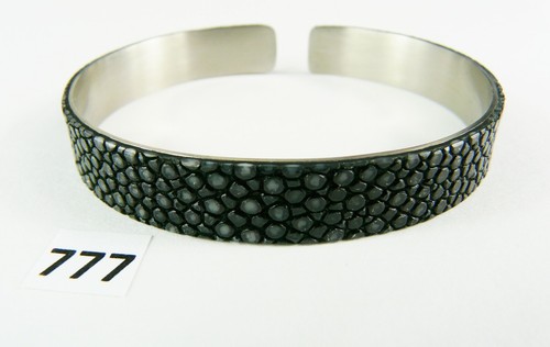 777 rochenleder armreif cm - 777),