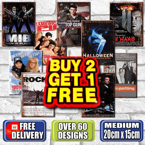 Film blechschilder poster - blechschilder,
