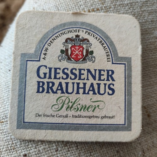 Alter bierdeckel giessener - alter, bierdeckel,