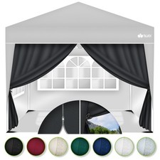 tillvex® Pavillon Seitenteile Seitenwand Fenster Tür 3x3m Faltpavillon Partyzelt