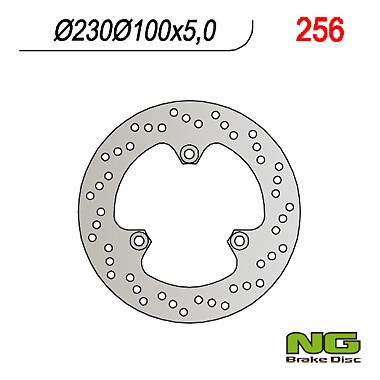 Bremsscheibe hinten - ng,