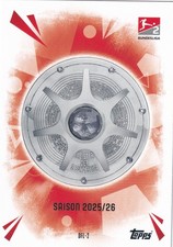 MEISTERSCHALE   25-26 TOPPS MATCH ATTAK  BUNDESLIGA 2  MEISTERSCHALE  # DFL-2