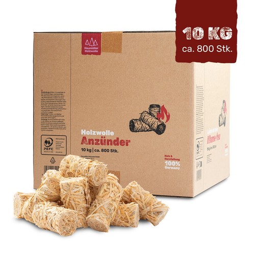 Holzwolle anzünder ca - 10,