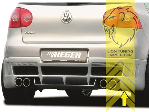 Rieger heckansatz heckspoiler - heckansatz,