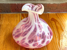 Mundgeblasene Blumenvase aus