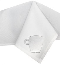 4x Tischtuchhalter Tasse - mit