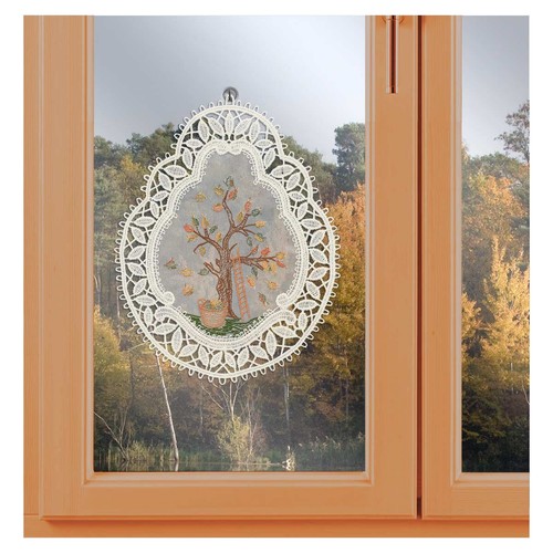 Fensterbild herbstbaum - fensterbild,
