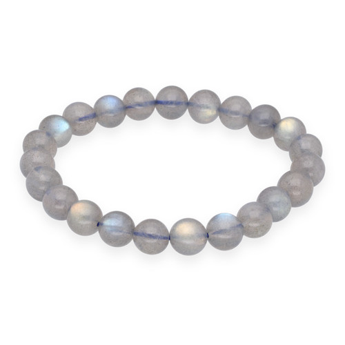 Labradorit kugelarmband 8 mm - labradorit,