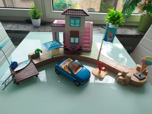 Playmobil eisdiele hafen - eisdiele, am