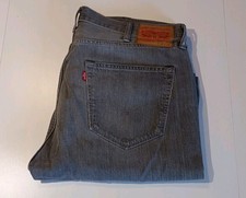 Levi's 501 Jeans W38 L34 Grau Regular Straight Fit