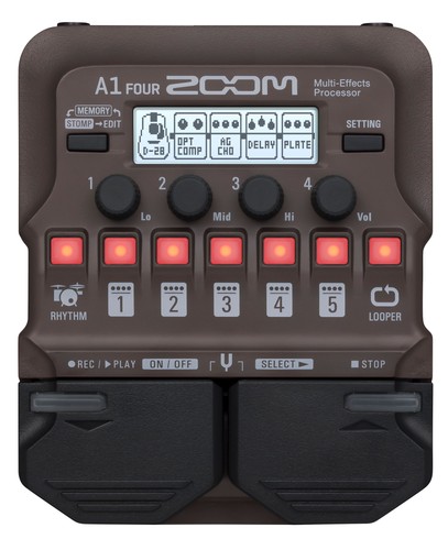 Zoom four multieffekt pedal - zoom,