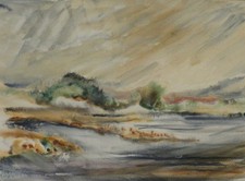 aquarell, original, signiert