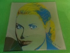 Glas Schale Bild  Grace Kelly 30 x 30 cm Daisy Designer Andy Warhol Rosenthal