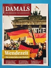 DAMALS Das Magazin für Geschichte 2/2020 Wendezeit deutsche Einheit ungelesen 1A