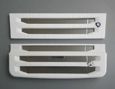 Für Tamiya Truck Scania Hauber Torpedo Front Grill Gitter Ätzteil Umbau 1:14