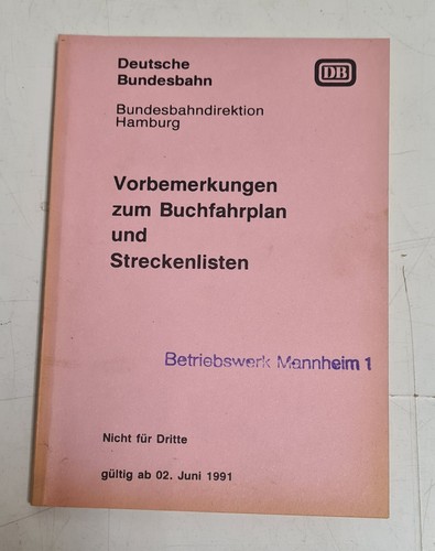 Deutsche bundesbahn hamburg - deutsche,