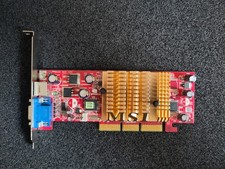 AGP Grafikkarte MSI GEFORCE