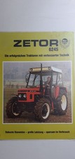 Zetor: 6245 (Prospekt-Blatt); 1985