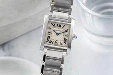 Cartier Tank Francaise Silver
