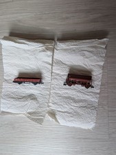 2 Minitrix Eisenbahnwagons Spur N Top Zustand