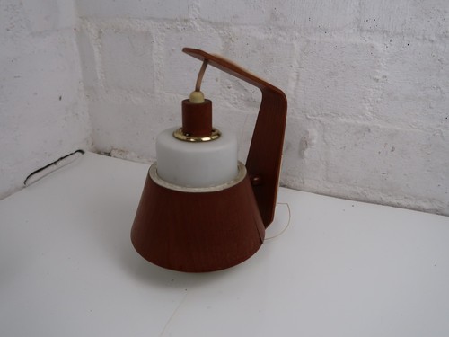 Wandlampe teak glas mid - teak,