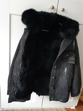 Echtpelz Fuchs Kaninchen Jeans