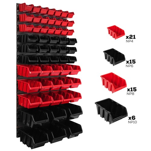 Stapelboxen lagersystem - 57,