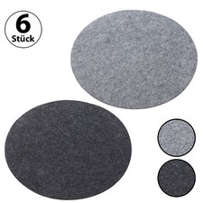 6x Platzset Filz Rund Ø35cm
