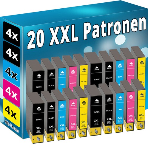 20x tinte patronen für epson - patronen,