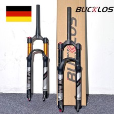 BUCKLOS MTB 26/27,5/29 Zoll Fahrrad Luftfedergabel 120mm Zugstufe 1-1/8" Scheibe